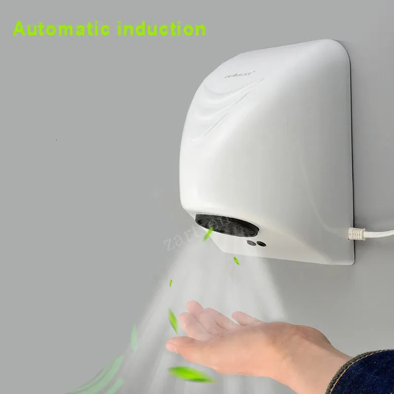 el Automatische Handdroger Sensor Huishoudelijk Handdroogapparaat Badkamer Lucht Elektrische Kachel Wind 240228