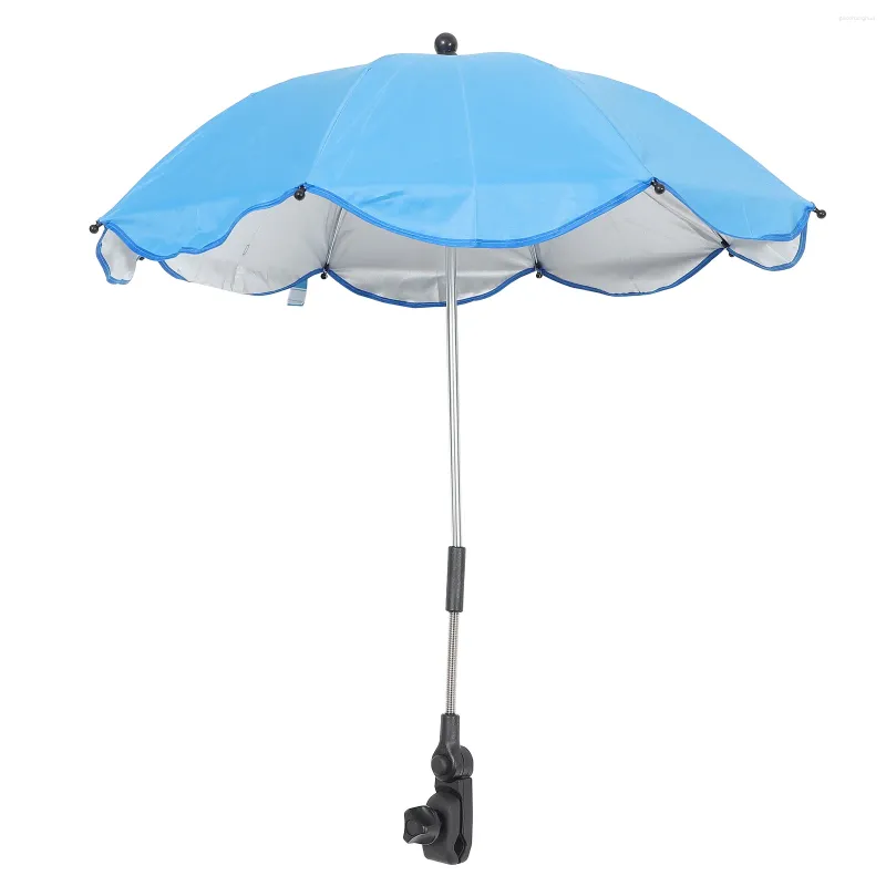 Piezas de cochecito Born Silla paraguas con abrazadera para accesorios parasol tela de impacto grande