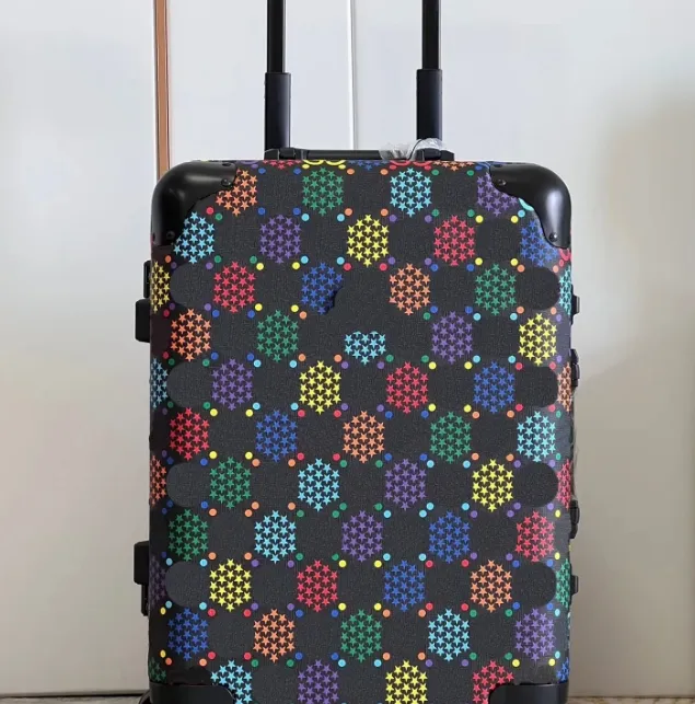 Novo designer mala fow homens e mulheres cabine de embarque carry on malas de viagem sacos de fim de semana duffel holdall bolsa trole malas