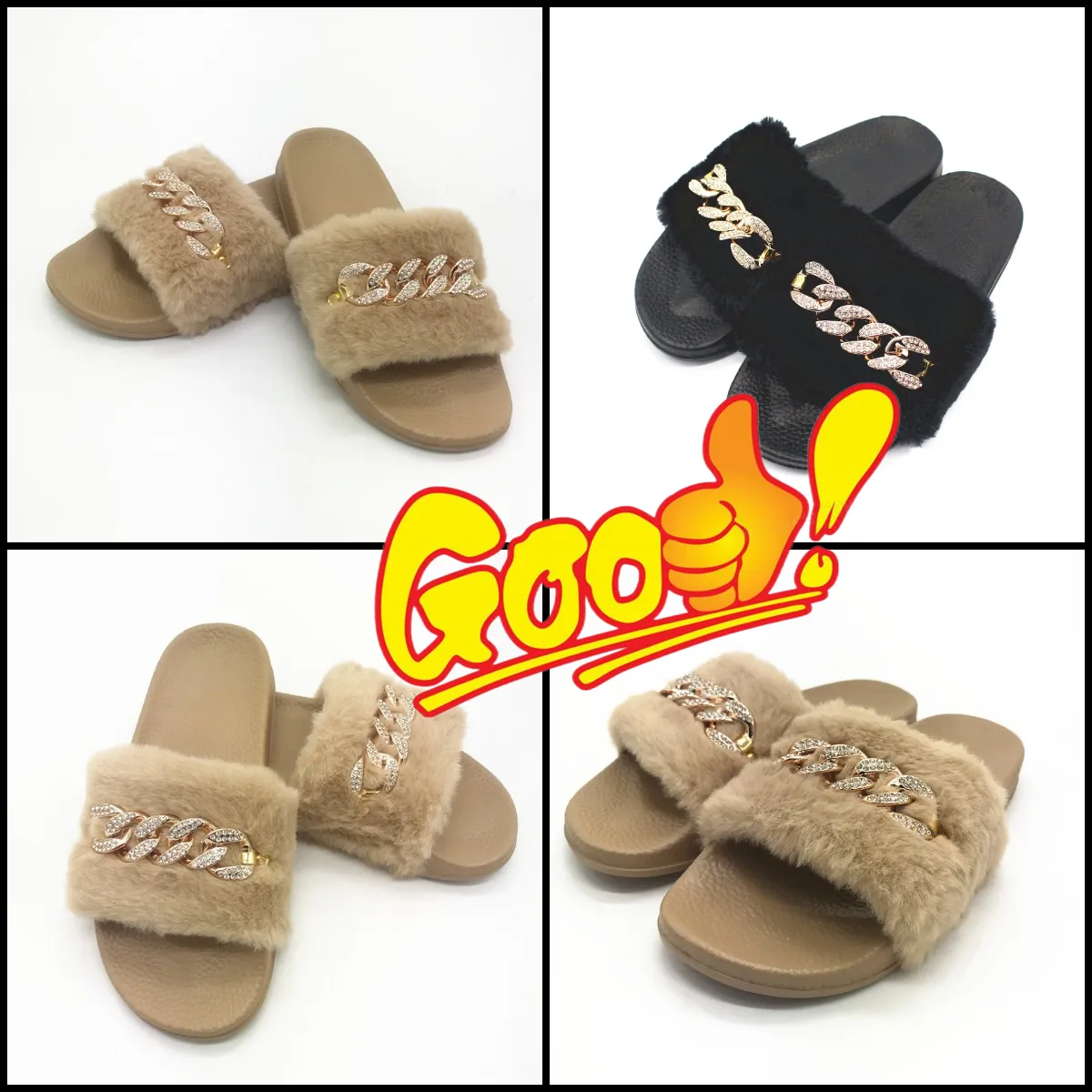 Nouveau style nouveau style gai slipper Summer Beach Rubber Rubber Sandal Pool Sliders Big Size 35-41