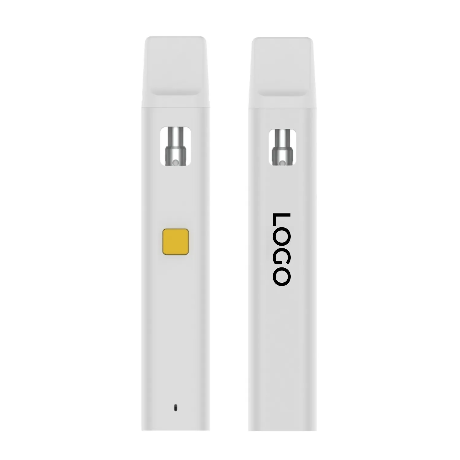 Prezzo Factroy 1ml 2ml Cartucce per penne Vapes usa e getta per punte per vaporizzatore a olio denso Fondo piatto Tipo-C Batteria ricaricabile da 300 mAh Pod monouso vape vuoto