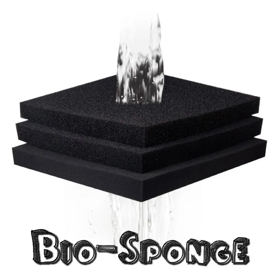 100 100 5cm Haile Aquatic Bio Sponge Filter Media Pad Cut-to-fit Foam for Aquarium Fish Tank Koi Pond Aquatic Porosity Y200922226Q