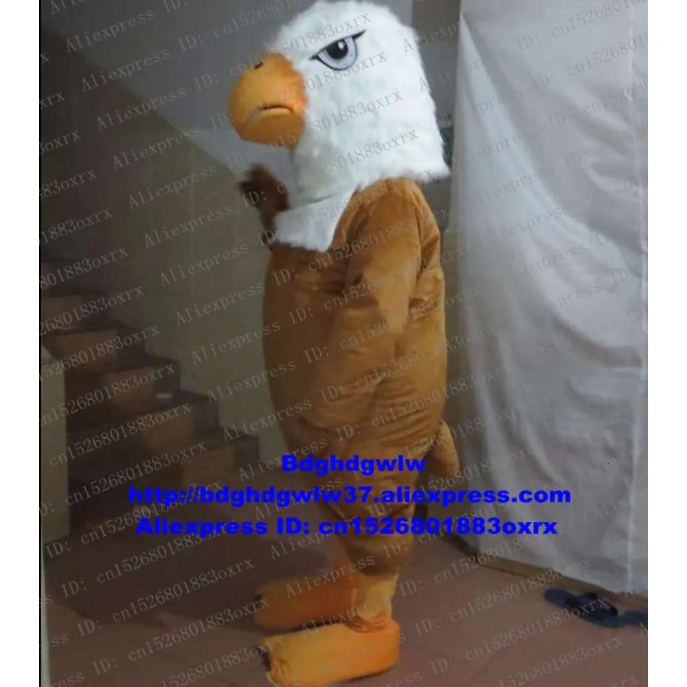 Kostiumy maskotki Brown Eagle Hawk Tercel Tiercel Falcon Vulture Mascot Costume Adult Cartoon Postacie Graduation Party Sports ZX2410
