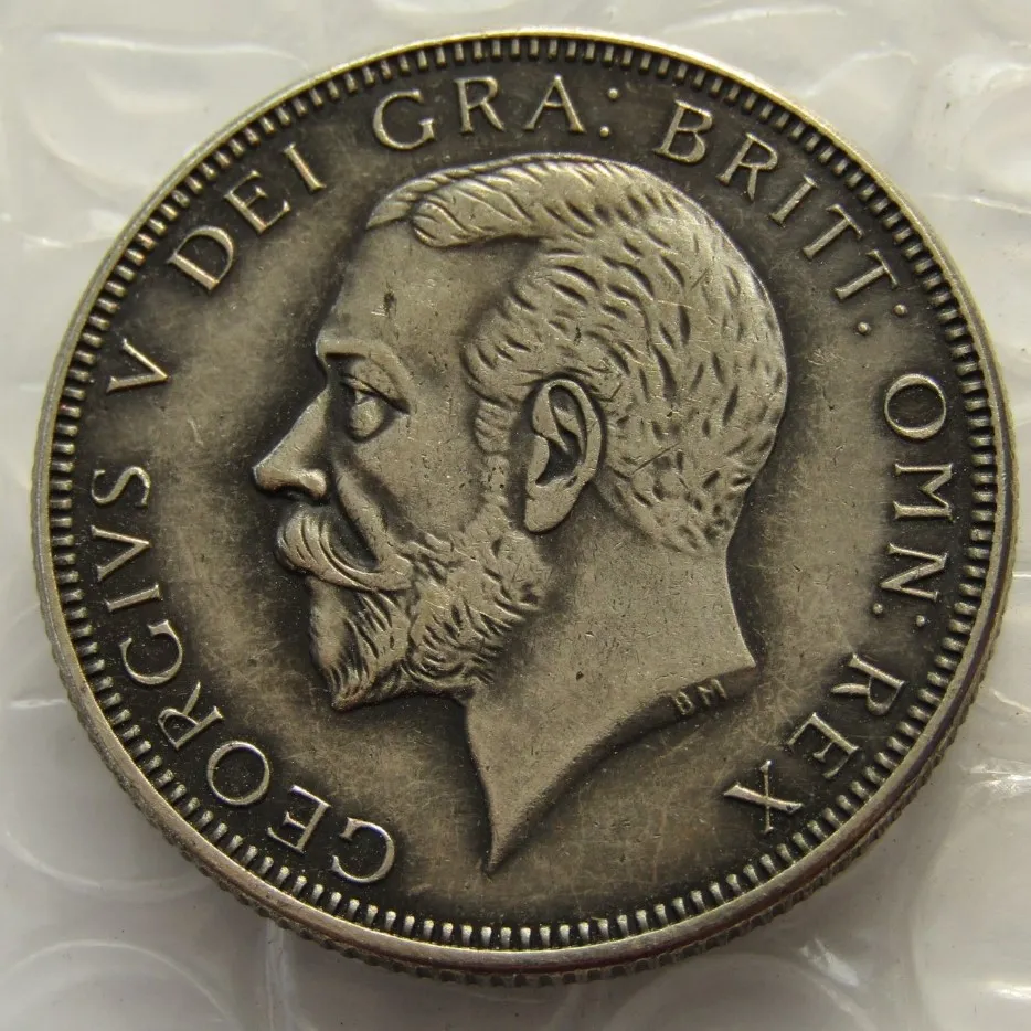 1927 Флорин Великобритания Серебряная копия монеты украшения дома аксессуары346F
