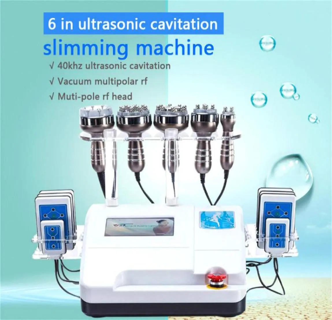 2022 Skönhetsutrustning Radiofrekvens 40K Cavitation och RF Bio Vakuummassageterapi Fat Reduction Slimming Machine9128690