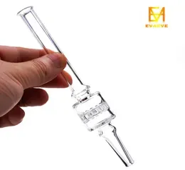 63 Inch Glass Tip Colored Glass tips Smoke for dry herb Nectar collector kits Length 160mm Bong Accessory dag rig7555372