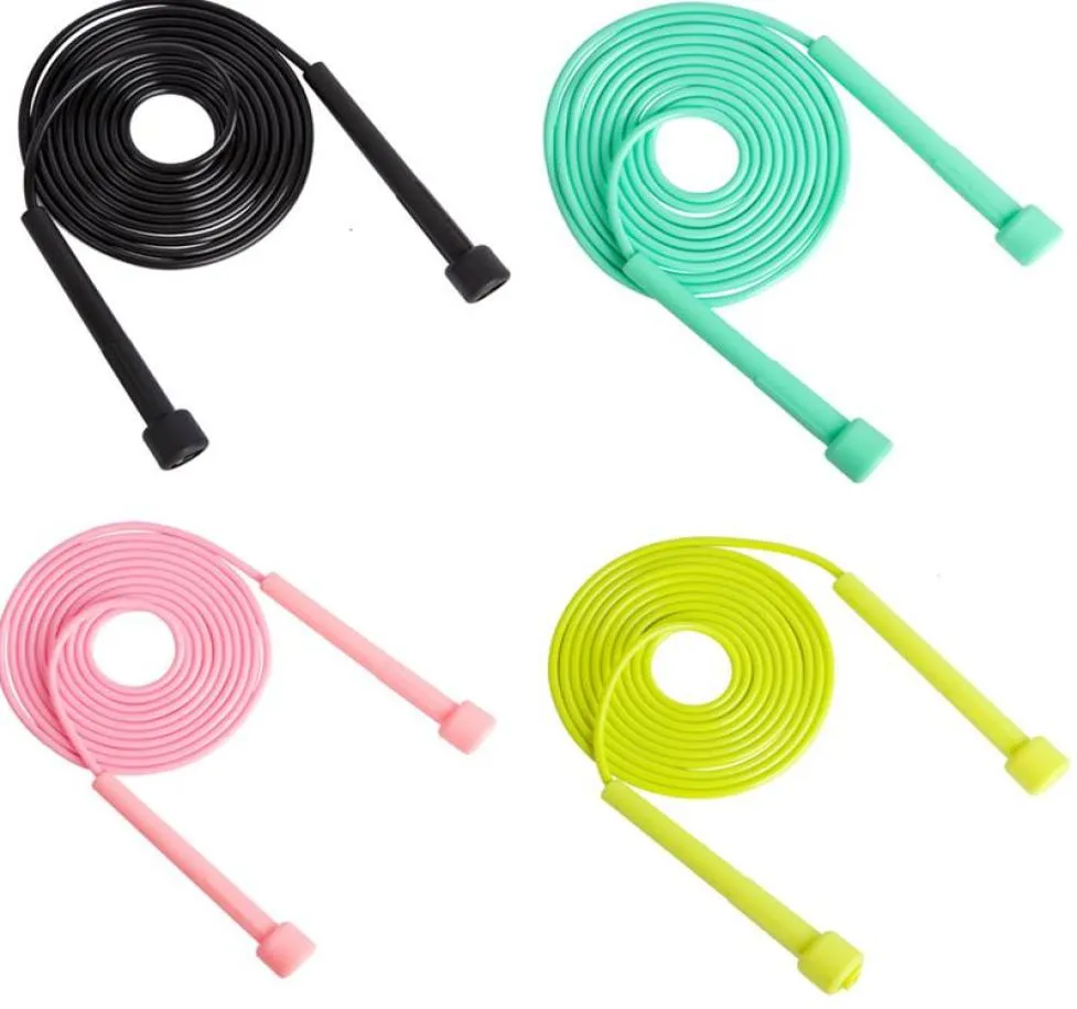 Jump Ropes 4Pack 28m Justerbart Hopping Rope PVC ECOFRIANDLY FITNESS TRÄNNING Viktminskning Hem Gym Sports Trainig6765704