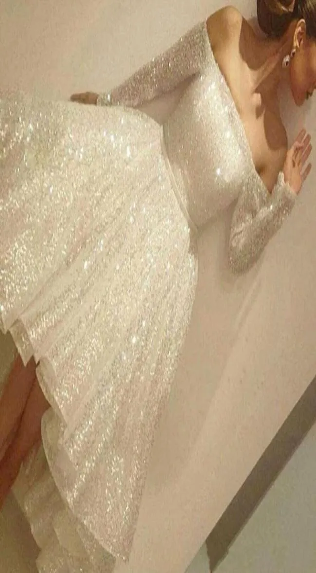 2019 New Simple Bling Short Mini Cocktail Dresses Sequined Off Shoulder Tea Length Open Back Plus Size Homecoming Party Dress Prom2189854