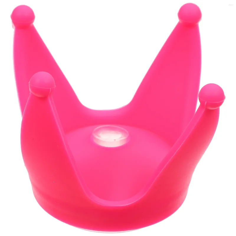 Motorcycle Helmets Decoration Suction Cup Crown Ornament Horns Girls Accessories
