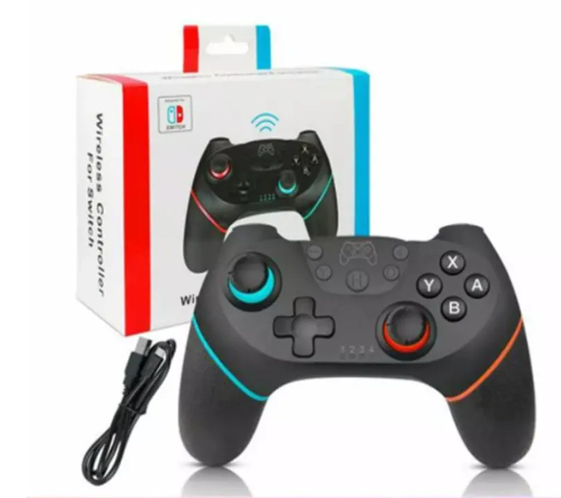 Contrôleurs de jeu Contrôleur sans fil à distance Bluetooth pour manette de jeu Switch Pro Joypad pour console Nintendo Switch Pro1909402