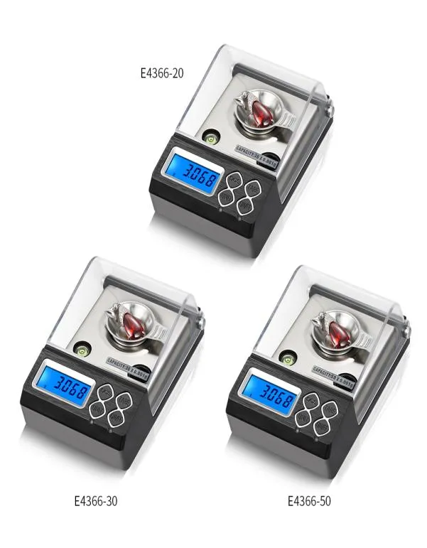 50g0001g Hoge Precisie Professionele Digitale Milligram Schaal Mini Elektronische Weegschaal Poeder Schaal Gouden Sieraden Karaat Schaal1415648