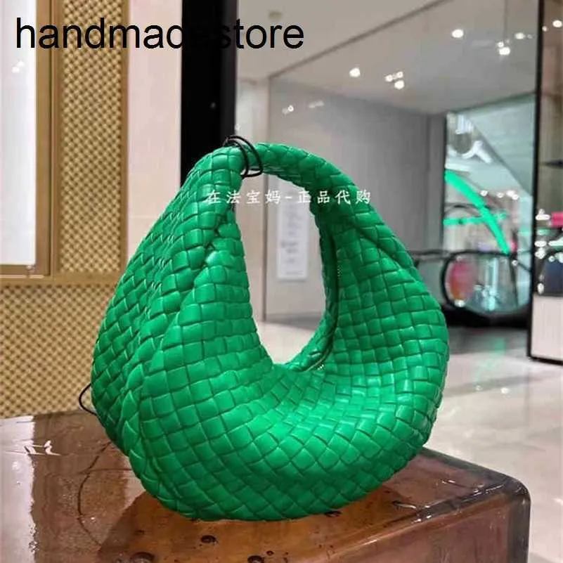 Sac Bottegvenetas Jodie Handsbags Designer Designer Woven Women Handd Half Moilf Underarm