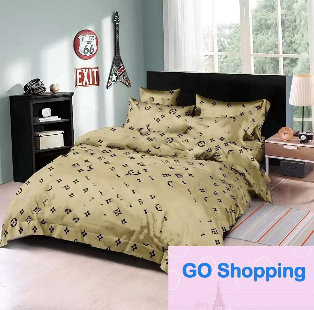 Top Bedding sets Brand Designer Bedding Set Printed Bed Sheet Comforter Comfortable cases 4-piece sets