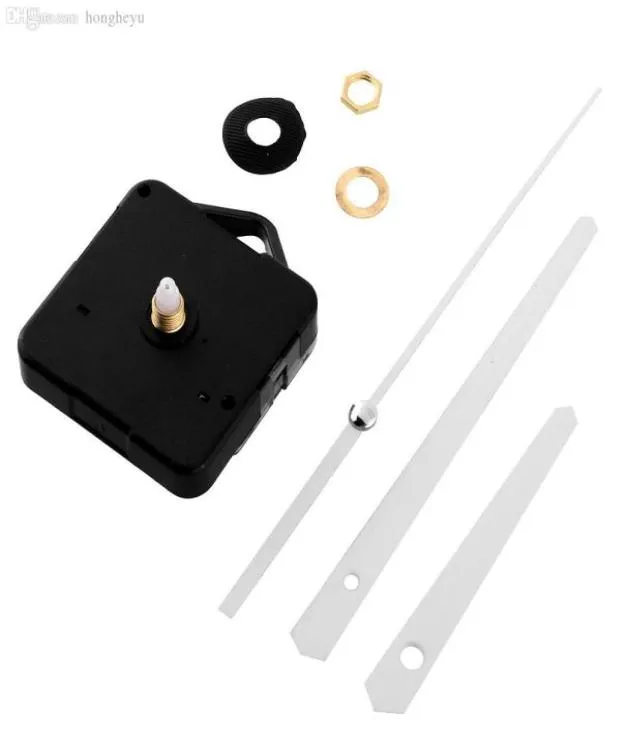 WholeNew Classic White Hands Clock Movement Mechanism Parts Repair Replacing DIY Essential Tools Set Quiet Silent7294282