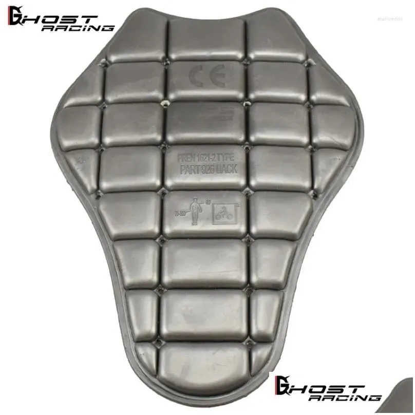 Armure de moto Eva Racing Veste de protection Insert Protecteur arrière Épaissir Haute élasticité Rider Spine Protection Drop Livraison Autom Otdjl