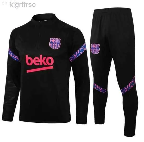 Trainingsanzug 21/22/23 Barcelona Fußballspieler Version Barca Set Erwachsene Jungen Trainingsanzug Herren und Kinder Trainingsanzüge Ansu Fati Pedri Lewandowski Cam Yw93 2r6u