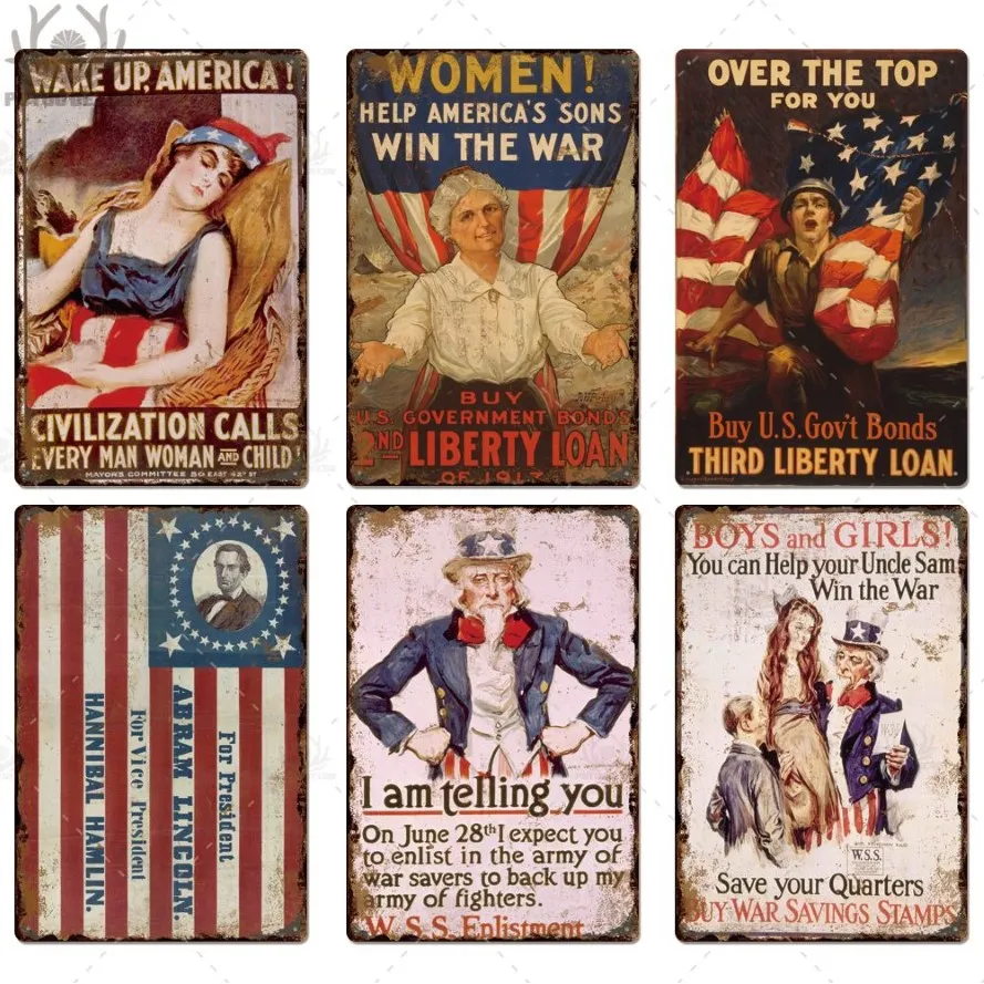 Placa de cartaz de metal dos eua, placa de metal vintage estilo americano, decoração de parede para homens, bar, pub, clube, placa decorativa 291i