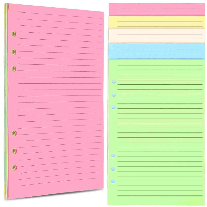 50 Stuks A5 Vulpapier Planner Refill Losbladige Bindmiddel Notitieboek