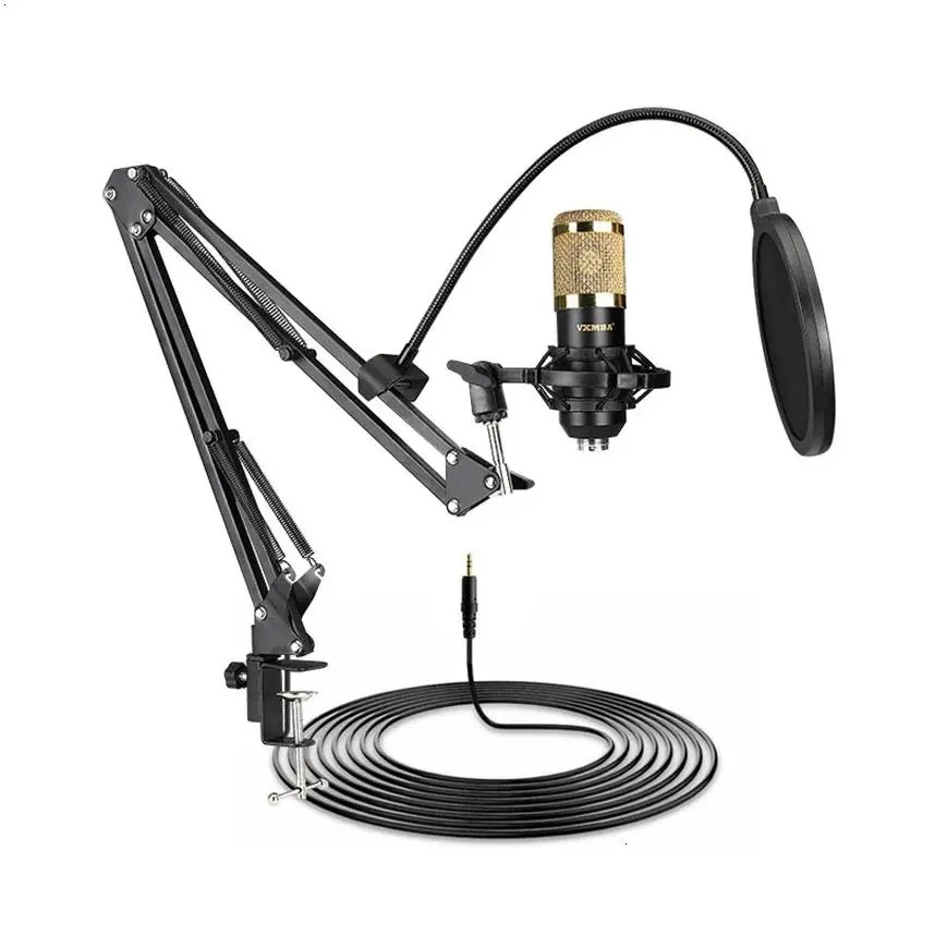Receivers Bm800 Condenser Microphone Usb Host Recording Live Broadcast Equipment Mk019F 231117 Drop Delivery Electronics A/V Accessori Ot31G