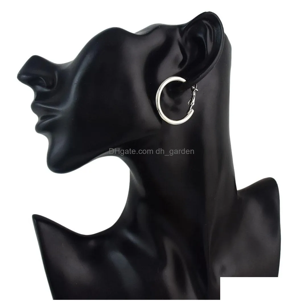 Charm Idealway 2 Färger Fashion Round Earring Ball Ear Stud för kvinnor smycken 1 par/parti droppleveransörhängen dhgarden dh28s