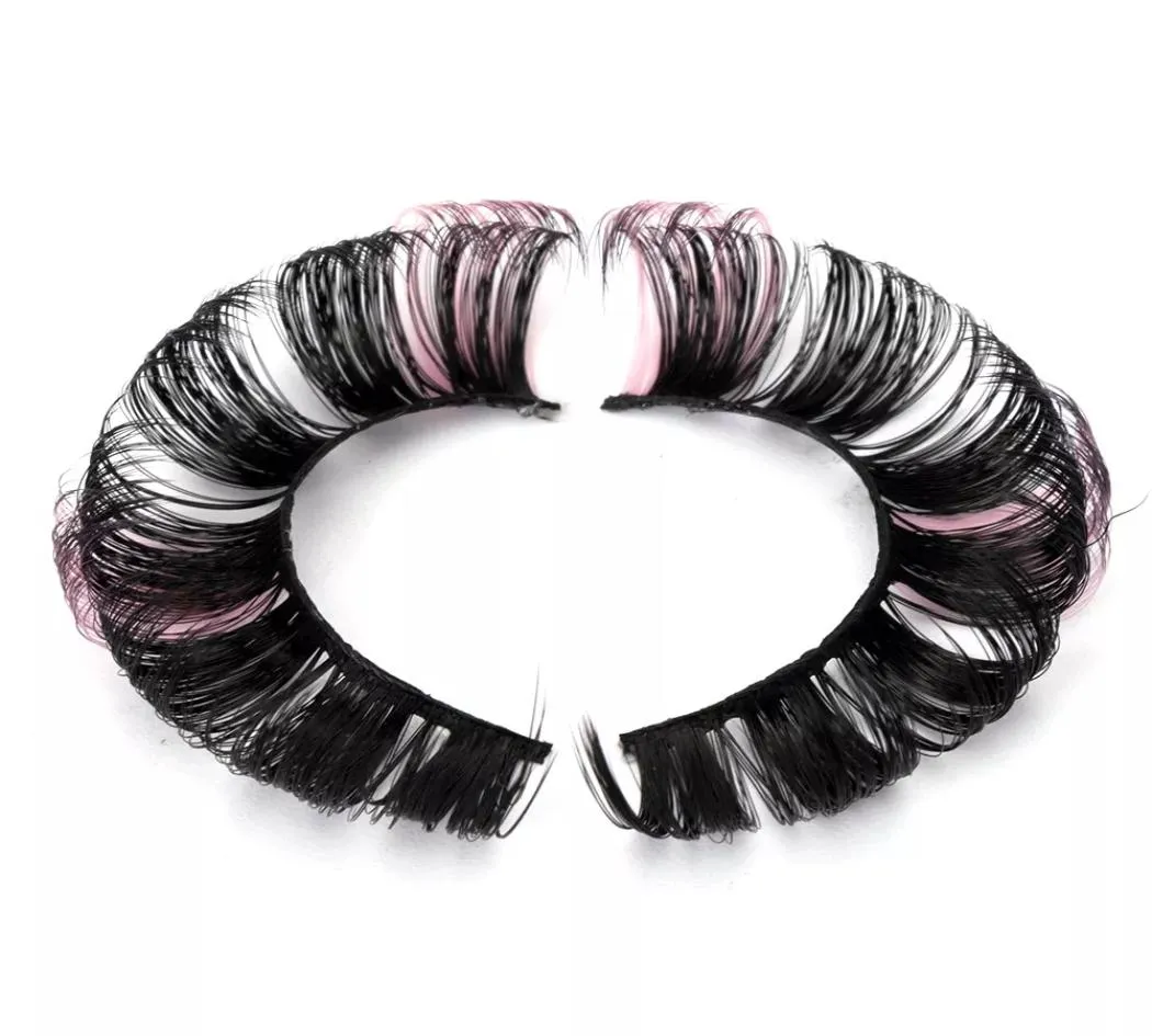 1Pair 10-18mmCurl Faux Mink Eyelashes Fluffy Lashes Dramatic Messy Short False Eyelash Makeup Wholesale Eye Lash In Bulk2581118