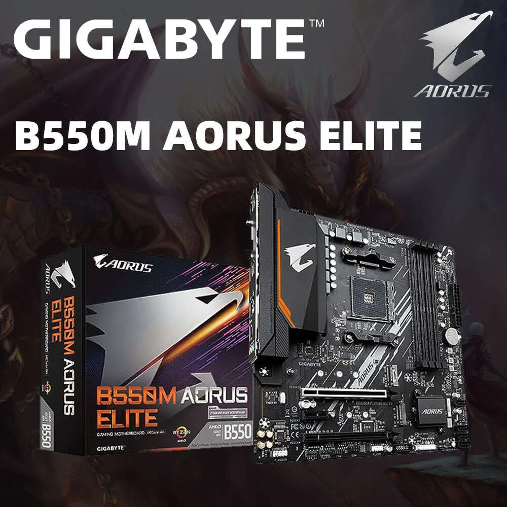 Ryzen 5 5600x Motherboard: GIGABYTE B550M AORUS ELITE From