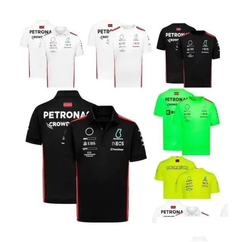 Vestuário de motocicleta F1 Racing T-shirt Verão Camisa de manga curta com entrega de gota personalizada Mobiles Motos Acessórios Acessórios Au Ot4Wz