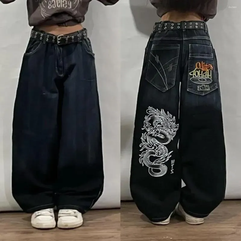 Baggy Jeans Hombre Pantalones Vaqueros Holgados Hombre De