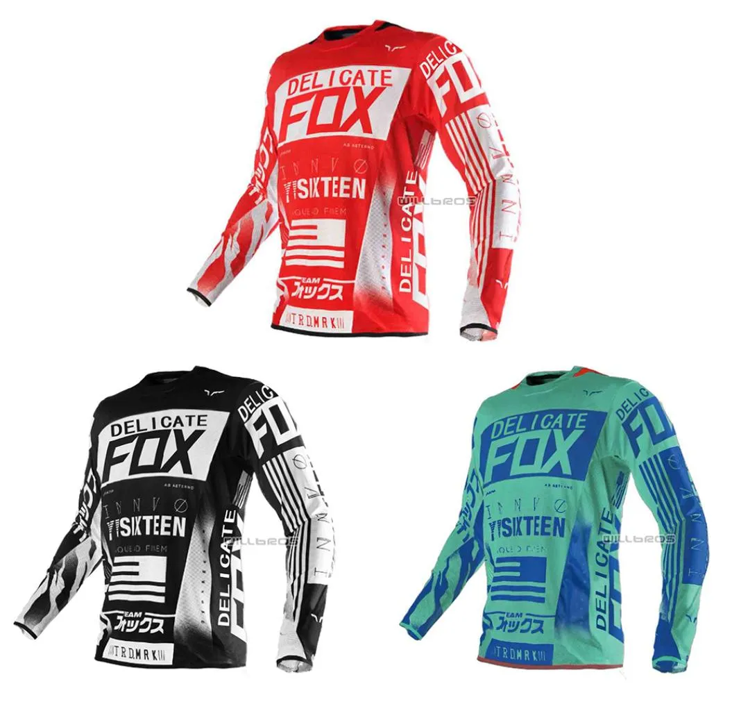 2020 Delikatne F 360 Flight Motocross Jersey Dirt Rower Rower Rower MX MTB ATV DH Tshirts Offroad Mens Motocykl Racing T S9126176