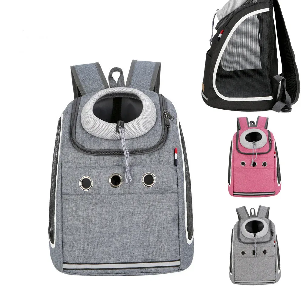 Strollers Pet Supplies Cat Going Out Portable Backpack Puppy Outdoor Travel Breathable Space Bag Pet Backpack