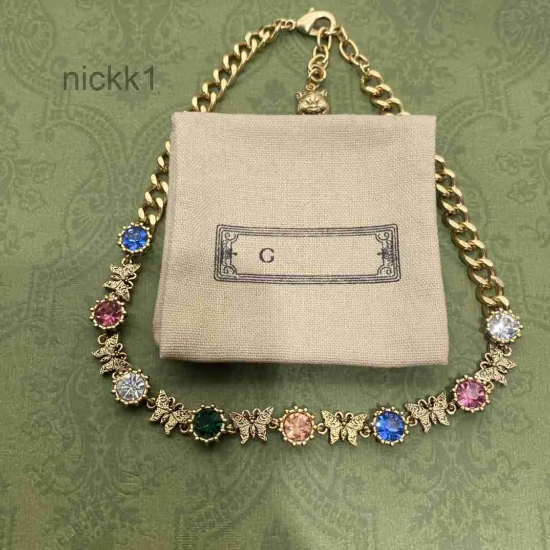 Pearl Necklace Designer av hög kvalitet för kvinnor ny mode kärlek till kvinnan varumärke enkla bokstäver diamant lady -2 g0yp