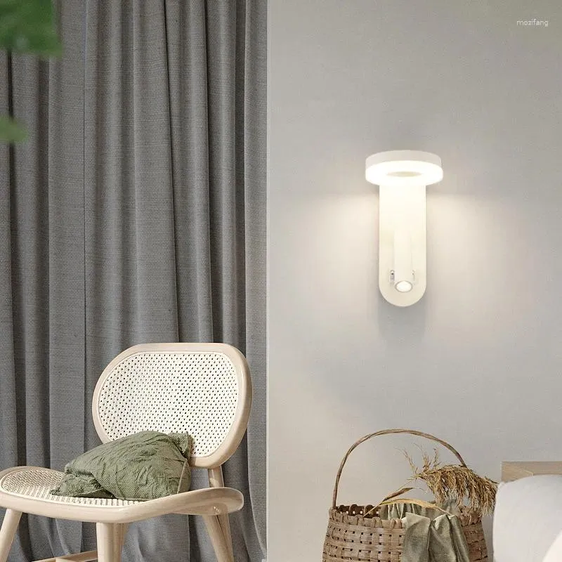 Wandlamp Moderne LED-lampen Binnenverlichting Minimalistisch Decor Verlichting Spot Slaapkamer Bedlampjes Lezen