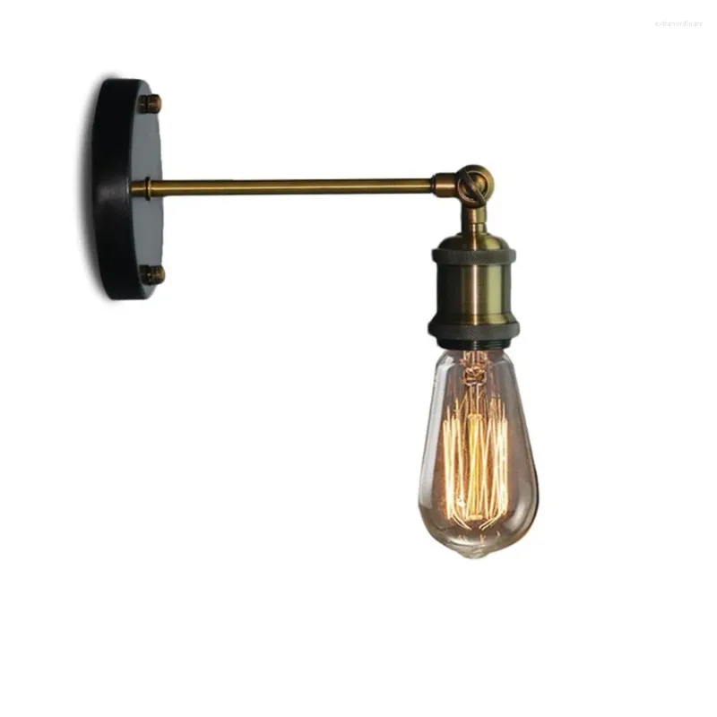 Lampa ścienna retro industrialne lampy vintage amerykański w stylu krajowym lekki dekoracje domu e27 Wandlamp sypialnia sconce