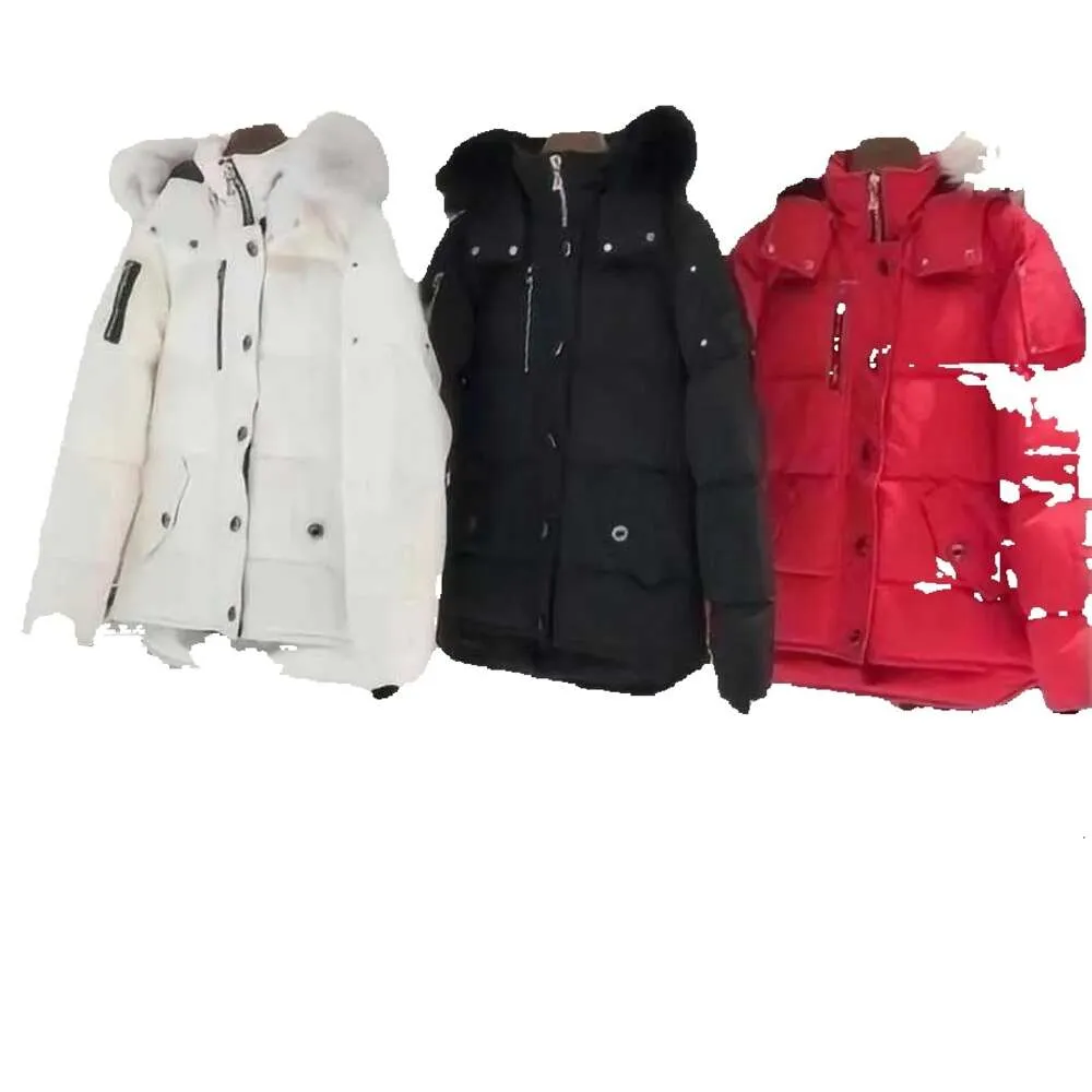 Parka Moose Jacket 2023 Piumino da uomo invernale Piumino bianco Anatra Cappotto Mantello Moda Uomo e donna Coppie Casual 3445 Brass Knuckle C9 GG