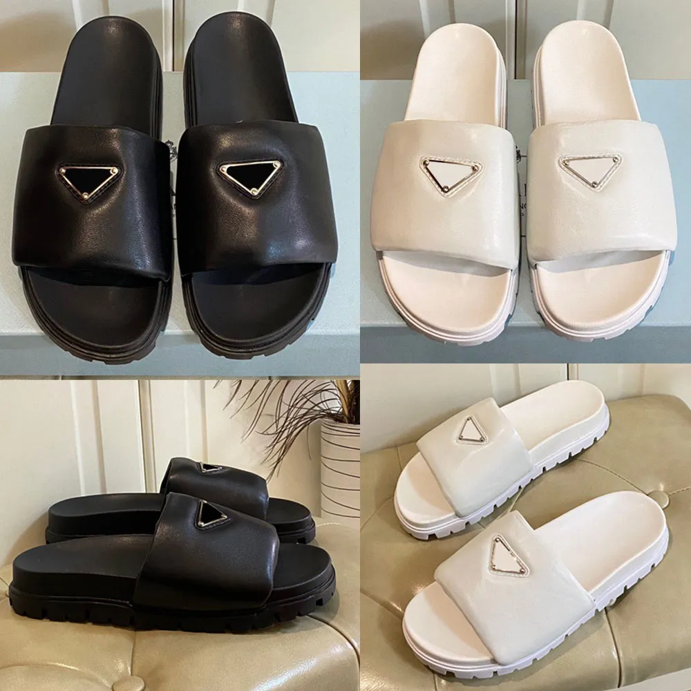 Mode zwembad slippers zwembad muilezels dames slipper driehoek slippers lederen sandalen platte slippers comfort slippers anti slippers anti slip solesc strand slippers