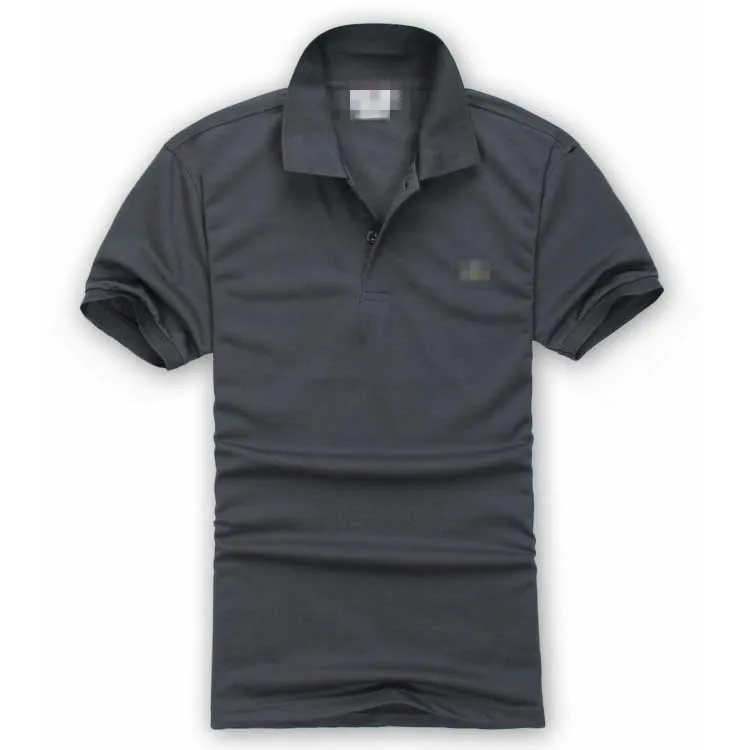 럭셔리 브랜드 남자 티셔츠, 면화 자수, 새로운 옷깃 짧은 슬리브 셔츠, 남자 캐주얼 스포츠 스타일 셔츠, 아시아 크기, 무료 배송