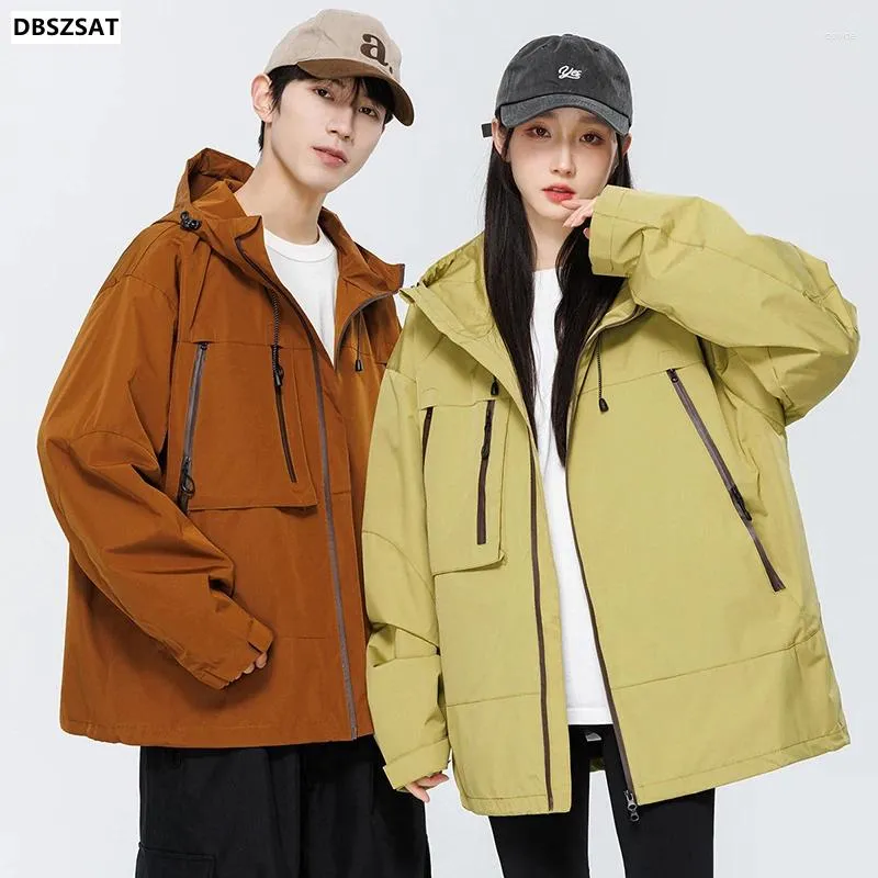 Мужские толстовки 2025, осенне-зимнее пальто, утепленная шерстяная куртка, повседневный кардиган на молнии, толстовка в стиле Харадзюку, уличная одежда