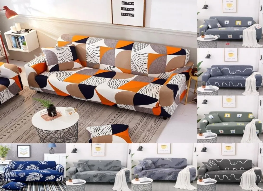Rozciągająca sofa pokrywa 1234 Sofa Sofa Ins Pokój dziecięcy salon Slipcovers Proof Proof Elastic Couch Coosze 5861506
