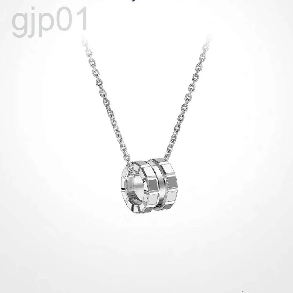 Desginer chopard bijoux Xiaos nouveau collier rond de glace or Rose platine Chopin Couple collier