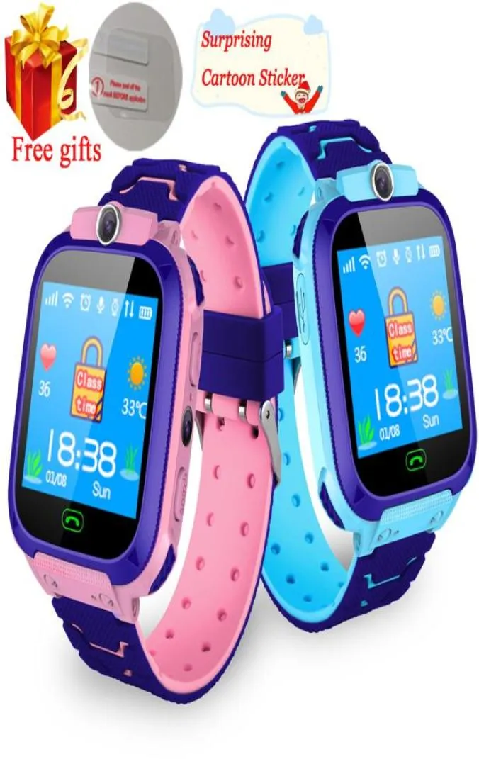 Waterproof Kids Smart Watch SOS Antillost Smartwatch Baby 2G Sim Card Clock Call Location Tracker Smartwatch PK Q50 Q90 Q5284680464