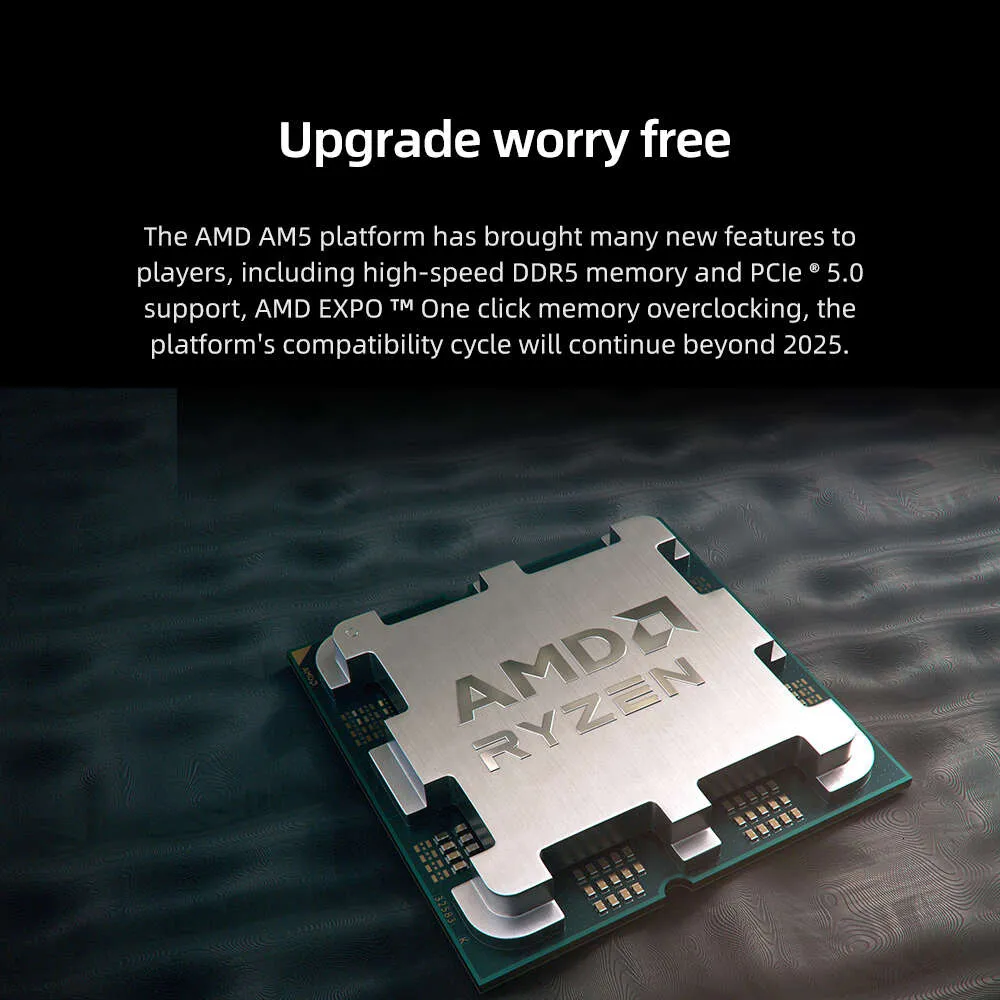 AMD Ryzen 5 7500F CPU 3.7GHz 6コア12 Thread AM5プロセッサ NEW