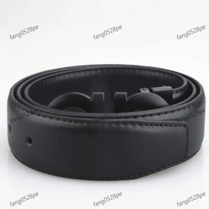 2023 Smooth leather belt luxury belts designer for men big buckle male chastity top fashion mens whole301u