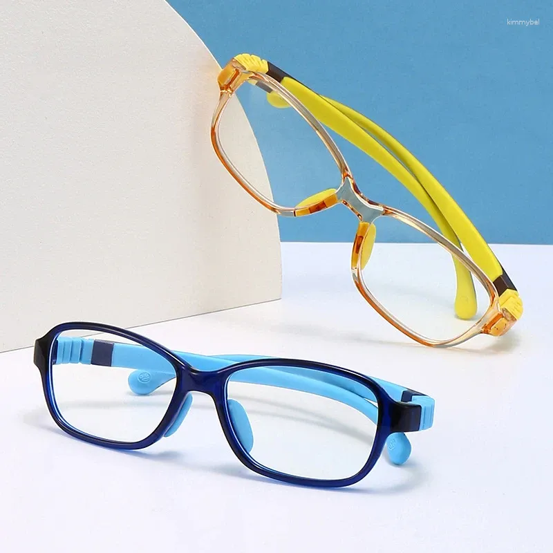 Montature per occhiali da sole Occhiali da vista per bambini di alta qualità con luce blu Montatura per ragazzi e ragazze Occhiali per computer Occhiali da vista Occhiali da vista