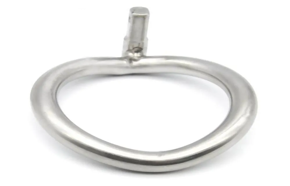 Anillos de gallos de acero inoxidable, jaula de Metal para pene, cinturón, equipo de Bondage para hombres, anillo para pene, juguetes BDSM, jaulas, dispositivo sexual masculino 2050051