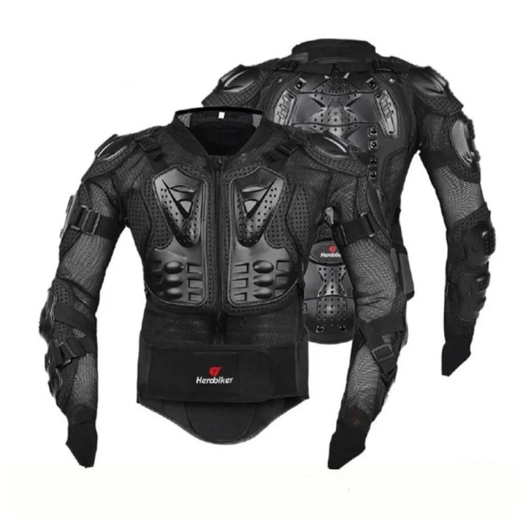 Vêtements de moto Combinaison d'armure de cross-country pour hommes Costume de course résistant aux chutes Ensemble complet de protections de dos et de poitrine Équipement d'équitation 4124887