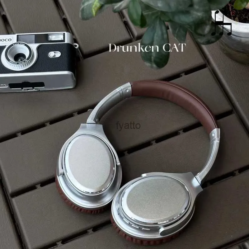 Écouteurs de téléphone portable Écouteurs de style américain montés sur la tête sans fil Bluetooth cou suspendu compact et hautement esthétique portableH240312