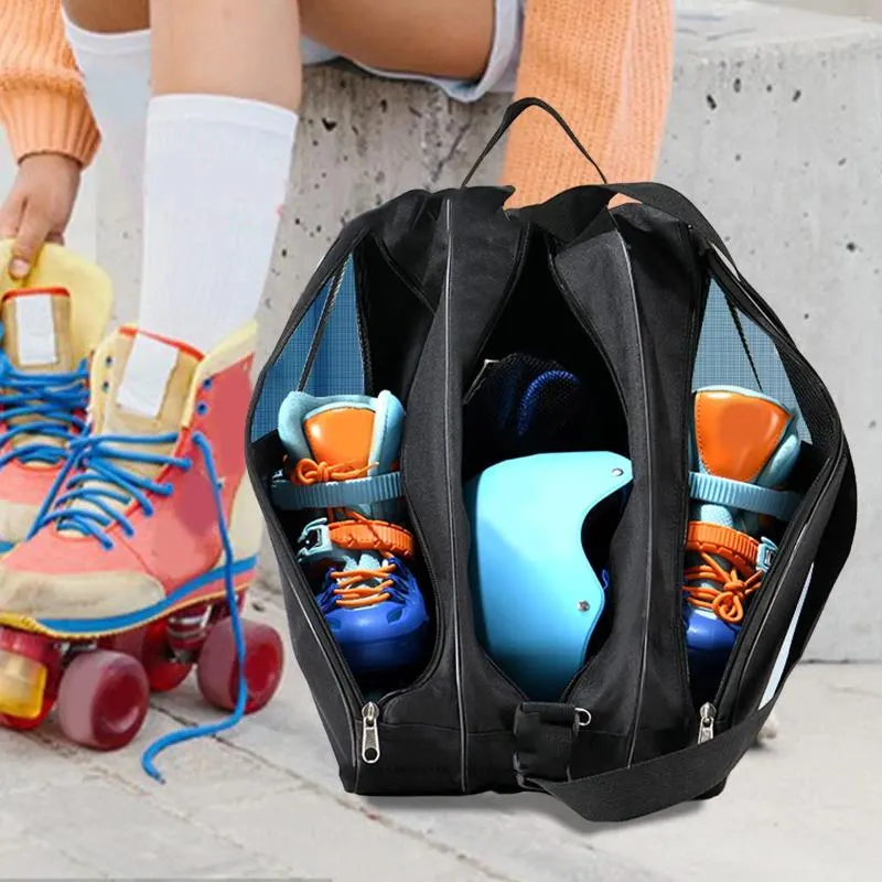 Outdoor-Taschen Rollschuhtasche Kinder Eislaufen für Hockey Inline Skates