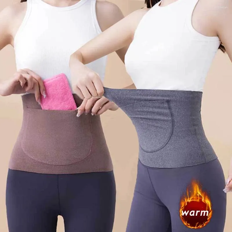 Ceintures thermiques de soutien de taille unisexe, protection élastique du ventre, ceinture de pression, chauffe-pression, vêtements intérieurs pour l'abdomen