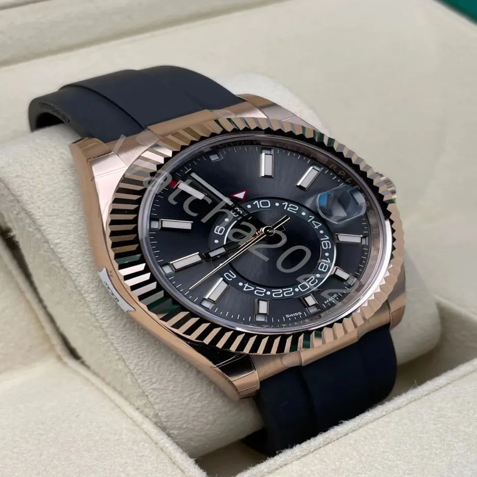 ZP Factory Luxury Watch Rose Gold Men's Automatic Mechanical Cal 2823 Japan Watch M326235-0006 42mm 904L en acier inoxydable Lumi260Z