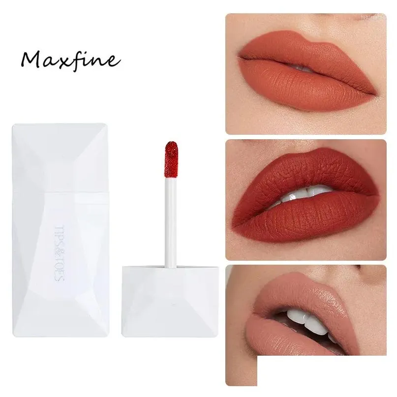 Lip Gloss Tint coréen mignon maquillage pour femmes Judydoll longue durée imperméable à l'eau rouge à lèvres maquillage Corée Base Drop Livraison Santé Beau Otqxw